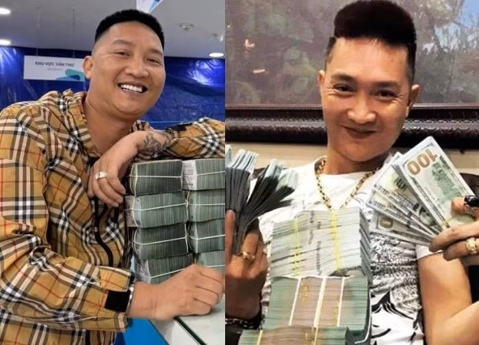 Huấn Hoa Hồng nhiều lần khoe tiền, siêu xe trên mạng xã hội. Ảnh: Facebook nhân vật.