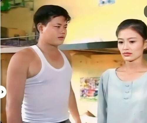 "Lão Trư" trong bộ phim Xin hãy tin em. Ảnh: VTV