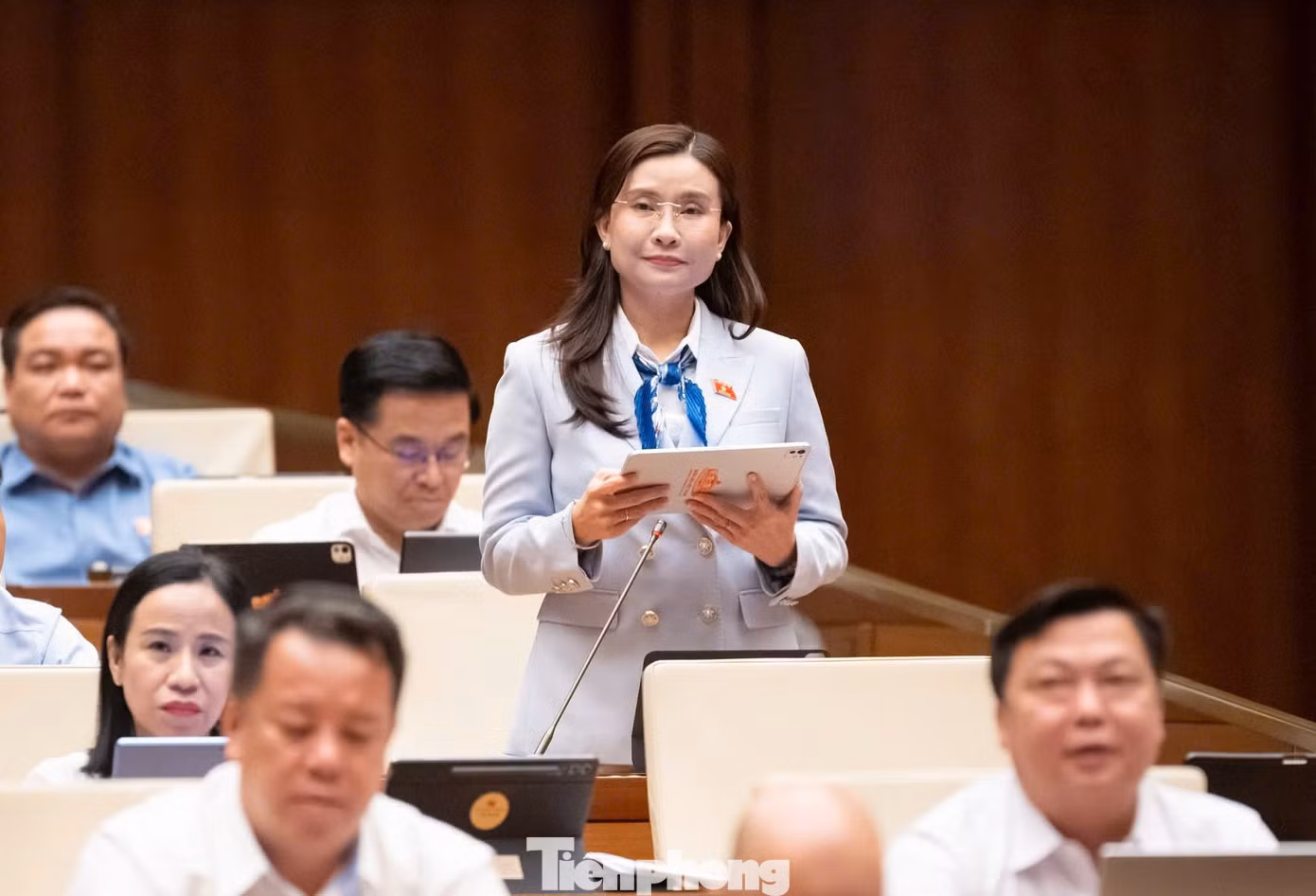 ĐBQH Nguyễn Phạm Duy Trang. (Ảnh: Như Ý)