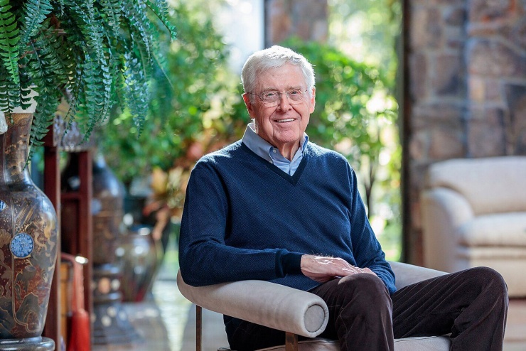 Tỷ phú Charles Koch, người đứng đầu Koch Inc. Ảnh: WSJ