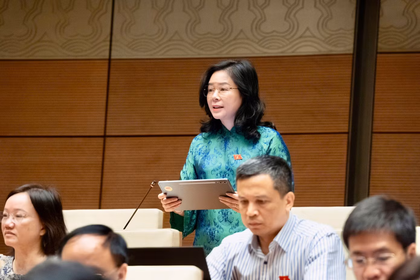 ĐBQH Lê Thị Hoài Chung.