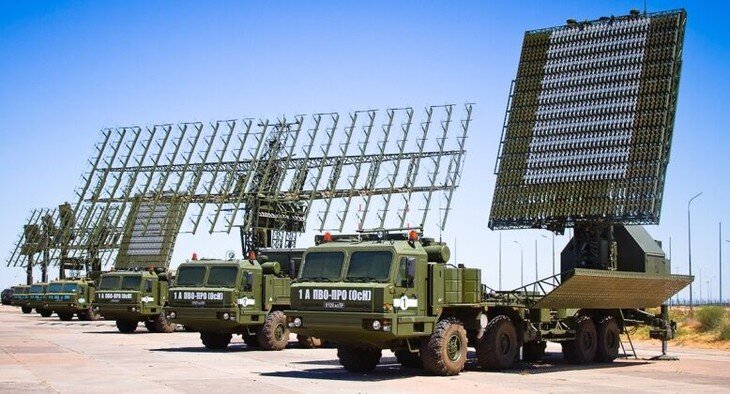 Radar 5Zh6U NEBO của Nga. (Ảnh: MW)