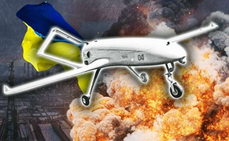 Ukraine đã thực hiện một loạt cuộc tập kích chính xác nhắm vào các mục tiêu quân sự trọng yếu của Nga trong 2 ngày 24-15/8. Ảnh Pravda.
