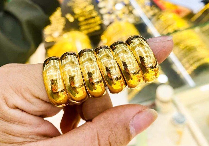 Giá vàng hôm nay, ngày 18/8, tiếp tục tăng giá vàng miếng và giá vàng nhẫn. Ảnh: VNN.