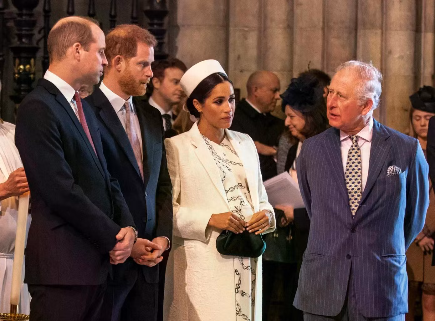 Vua Charles chỉ mới biết ý định và hoan nghênh gia đình con trai út trở về. Ảnh: Getty Images