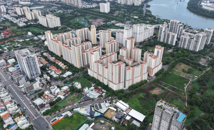 Bất động sản khu đông TP HCM. Ảnh: Quỳnh Trần