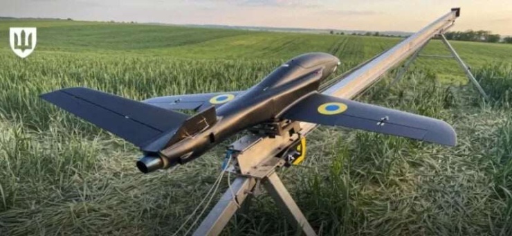 Kho vũ khí của Ukraine đã có được máy bay không người lái đánh chặn chạy bằng động cơ phản lực đầu tiên, Alexa Spatium. Ảnh: Bộ Quốc phòng Ukraine