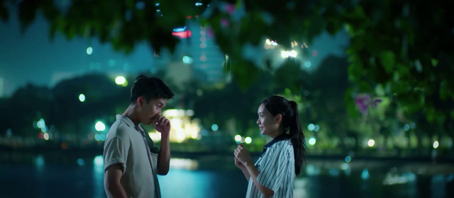 Khánh và Phương chính thức có mối tình thuở học trò.