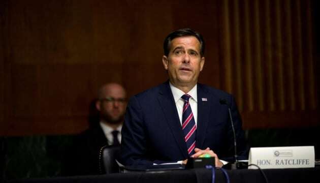 Giám đốc CIA John Ratcliffe. Ảnh Ukrinform