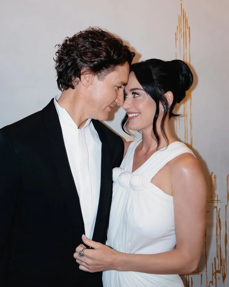 Cựu Thủ tướng Canada Justin Trudeau và ca sĩ Katy Perry. Ảnh: Instagram