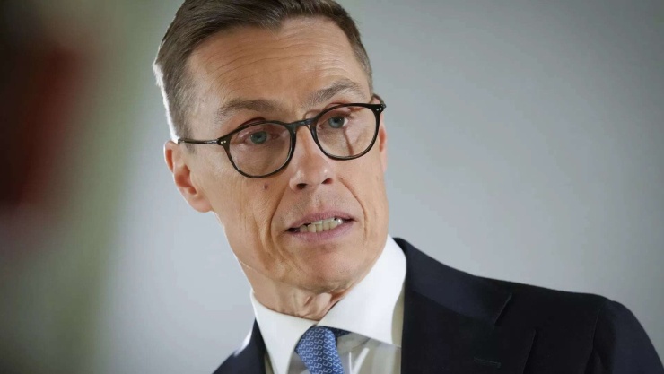 Tổng thống Phần Lan Alexander Stubb. Ảnh AP