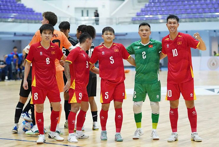 Tuyển futsal Việt Nam có được thắng lợi khá vất vả trước Afghanistan