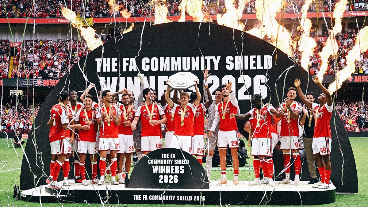 Arsenal giành danh hiệu thứ hai trong vòng 4 tháng và là chức vô địch Siêu cúp Anh thứ 18 trong lịch sử CLB thành London.