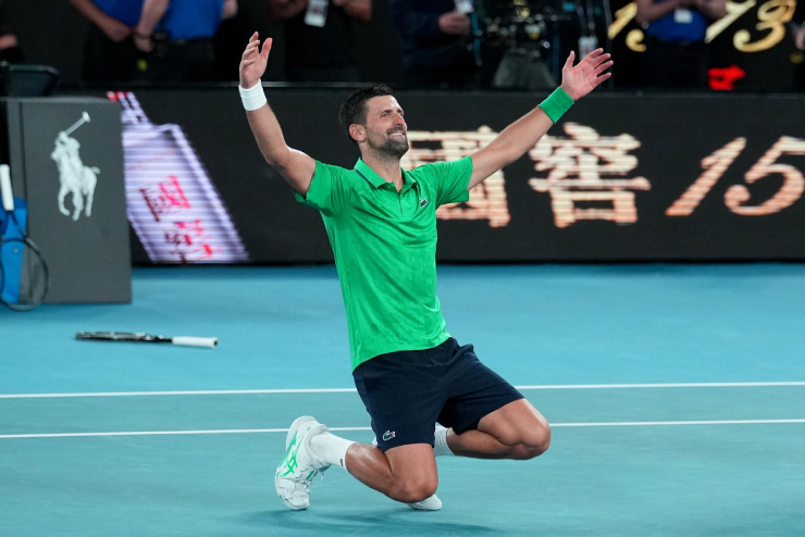 Djokovic nổi tiếng với những màn lội ngược dòng sau khi để thua set đầu