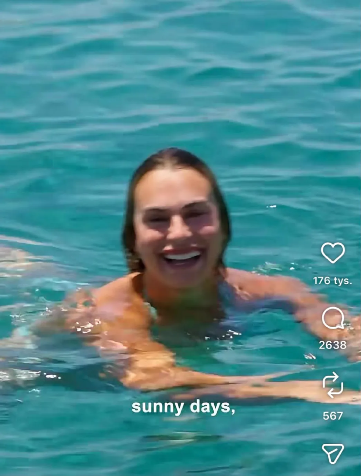 Sabalenka diện bikini nhỏ xíu gây choáng, sẵn sàng tranh cúp Cincinnati Open - 4