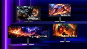 Samsung ra mắt 4 màn hình chơi game OLED với tần số quét lên tới 1.100Hz