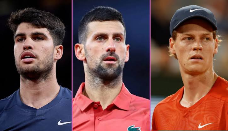 Sinner (bên phải) vắng mặt vì chấn thương, mở ra cơ hội nhưng cũng làm cục diện US Open 2026 đảo chiều