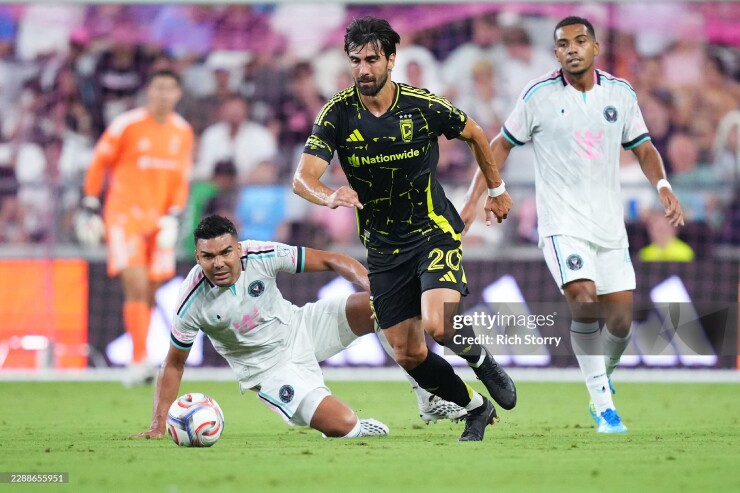 Video bóng đá Inter Miami - Columbus Crew: Messi tái xuất, Casemiro phản lưới (MLS) - 1