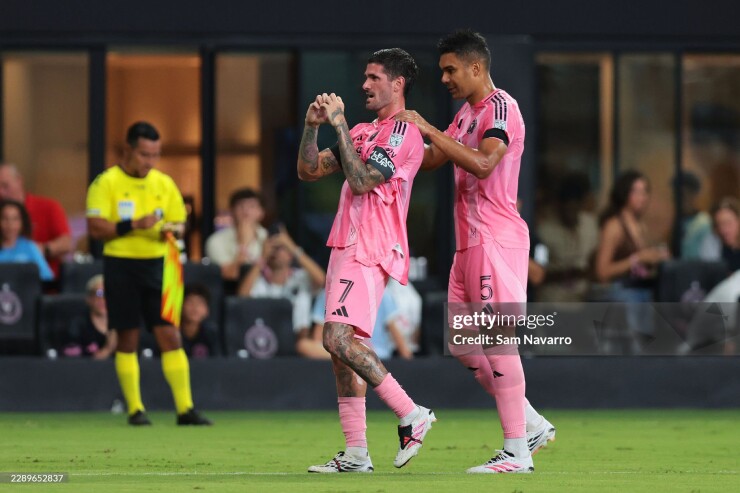 Video bóng đá Inter Miami - Monterrey: Casemiro kiến tạo, bạn thân Messi lập siêu phẩm (Leagues Cup) - 1