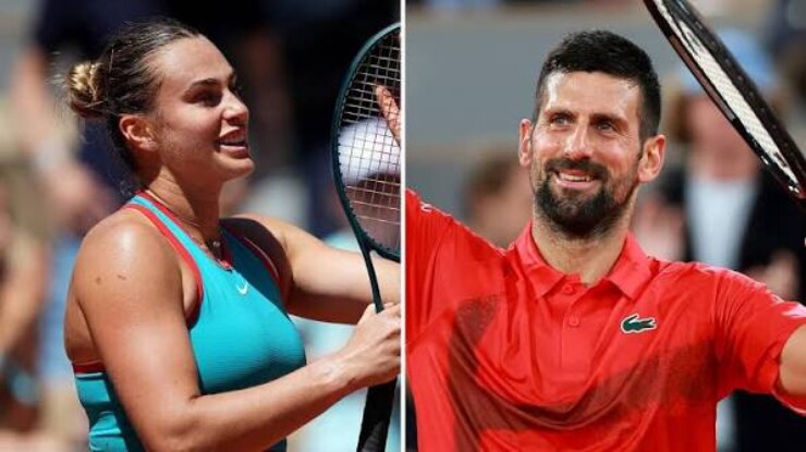 Sabalenka và Djokovic là hạt giống số 1 đôi nam nữ US Open 2026
