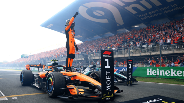 Đua xe F1, Dutch GP: Norris đánh bại Antonelli trong ngày Verstappen gặp nạn ở chặng chia tay Zandvoort. - 1