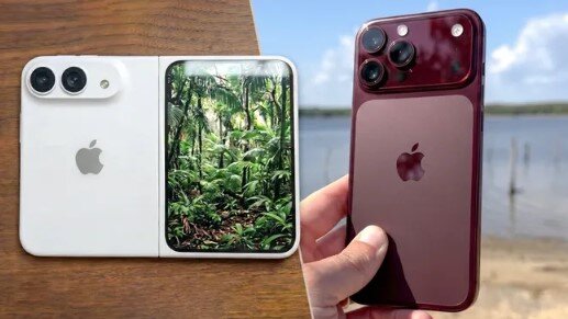 Ảnh concept iPhone Ultra và iPhone 18 Pro Max.