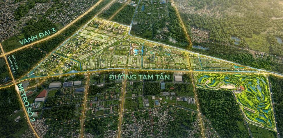 Vinhomes Sài Gòn Park nằm ở tâm điểm của mạng lưới hạ tầng phía Tây Bắc TP.HCM