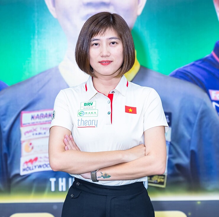 Nữ cơ thủ Ngọc Huệ