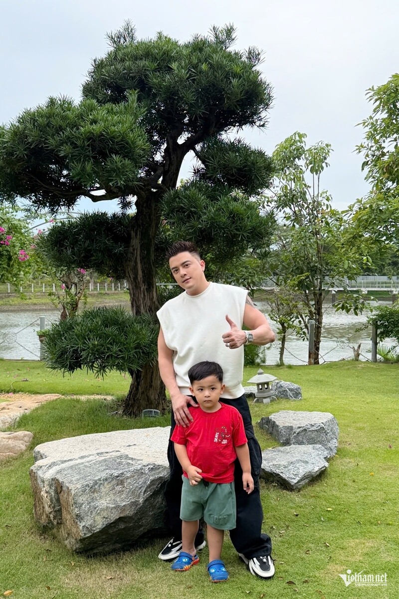 Cao Thái Sơn và con trai Cao Thái Minh&nbsp;