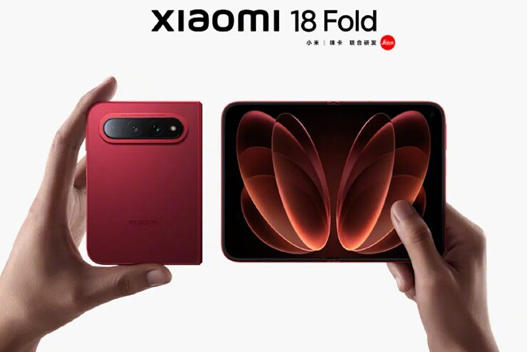 Hình ảnh hé lộ Xiaomi 18 Fold.