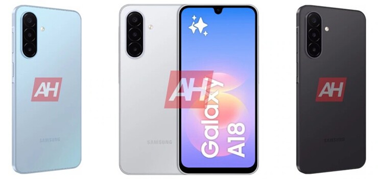 Hình ảnh được cho là thiết kế của Galaxy A18 4G.