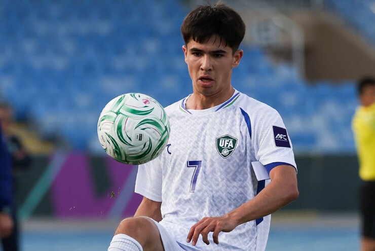 Bakhromov ghi cả hai bàn của U23 Uzbeksitan
