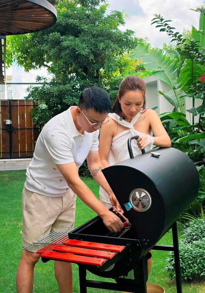 Không gian sống như mơ trong biệt thự 500m2 của Hoàng Bách và vợ cựu người mẫu - 11