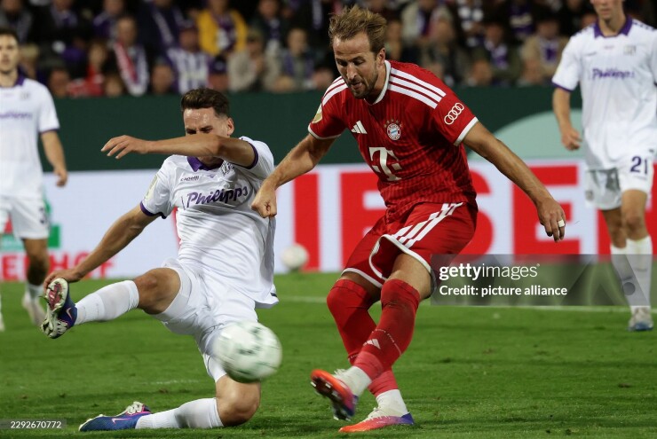 Kane cân bằng tỉ số cho Bayern Munich