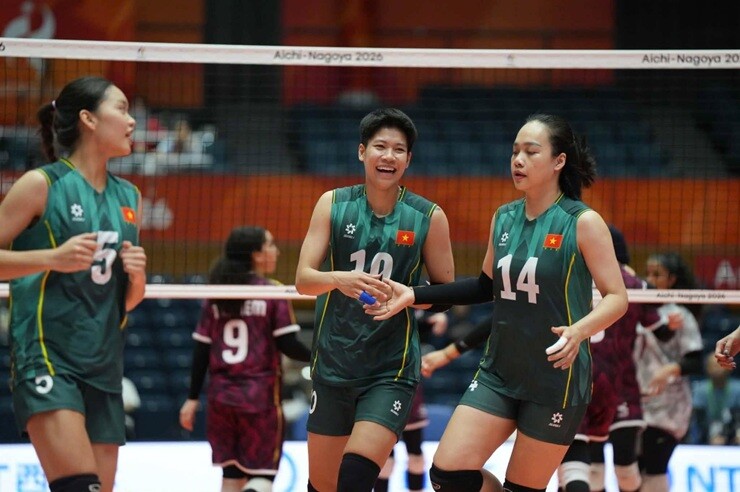 Trực tiếp bóng chuyền ĐT nữ Việt Nam - Qatar: Thanh Thúy ấn định (ASIAD) (Kết thúc) - 6