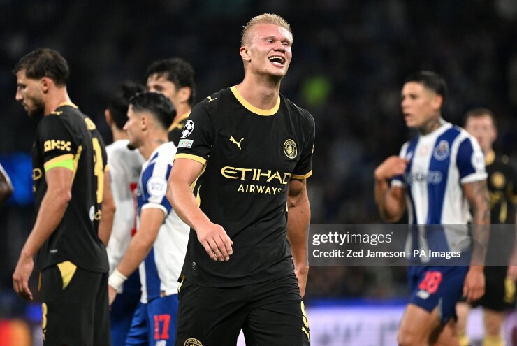Haaland lập cú đúp giúp Man City có được ngôi đầu