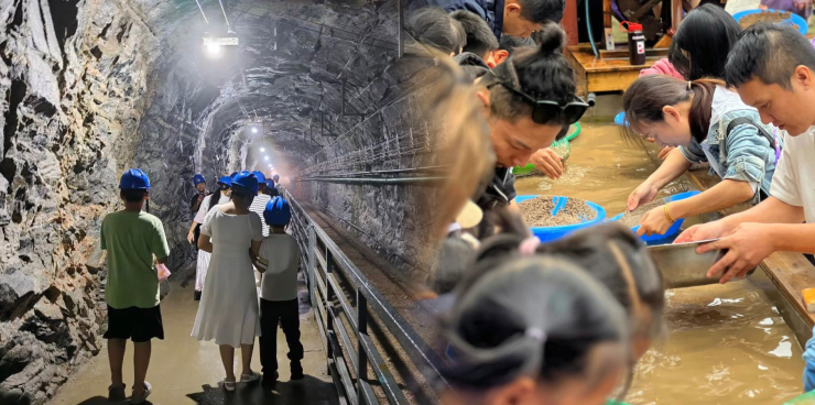  Không chỉ là điểm thu hút du khách, mô hình du lịch kết hợp khai thác tại Toại Xương còn tạo việc làm cho hơn 3.000 người dân địa phương, biến khu mỏ từng có nguy cơ đóng cửa thành ‘cỗ máy’ kinh tế bền vững. Ảnh: Sixth Tone