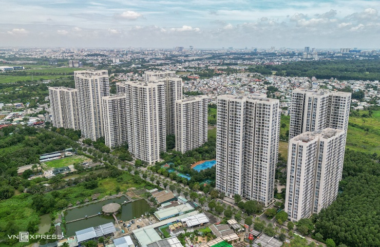 Bất động sản khu đông TP HCM. Ảnh: Quỳnh Trần