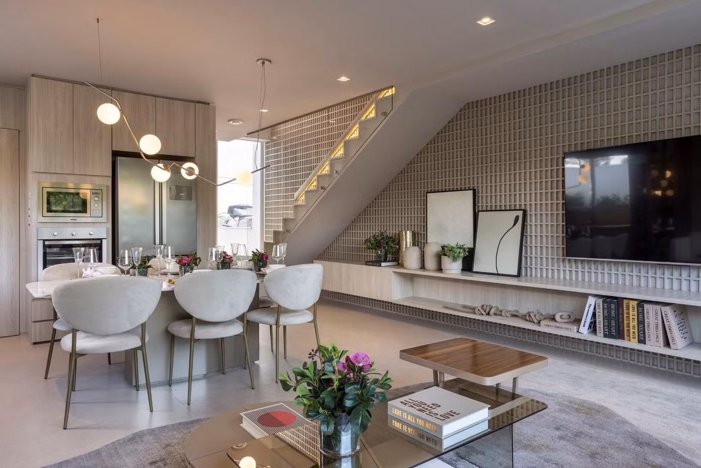 Ngôi nhà 200m2 với lưới gỗ truyền thống tạo dấu ấn riêng - 4