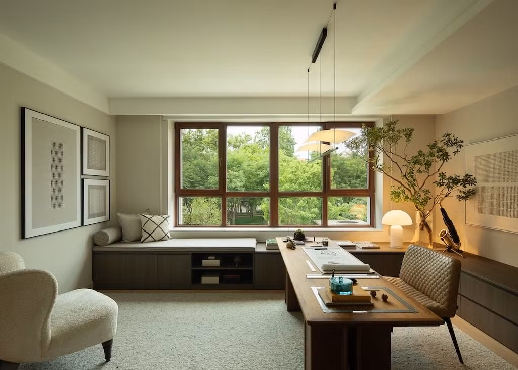 Biệt thự 400m2 ở ngoại ô "chữa lành" với vườn hoa cẩm tú cầu - 15