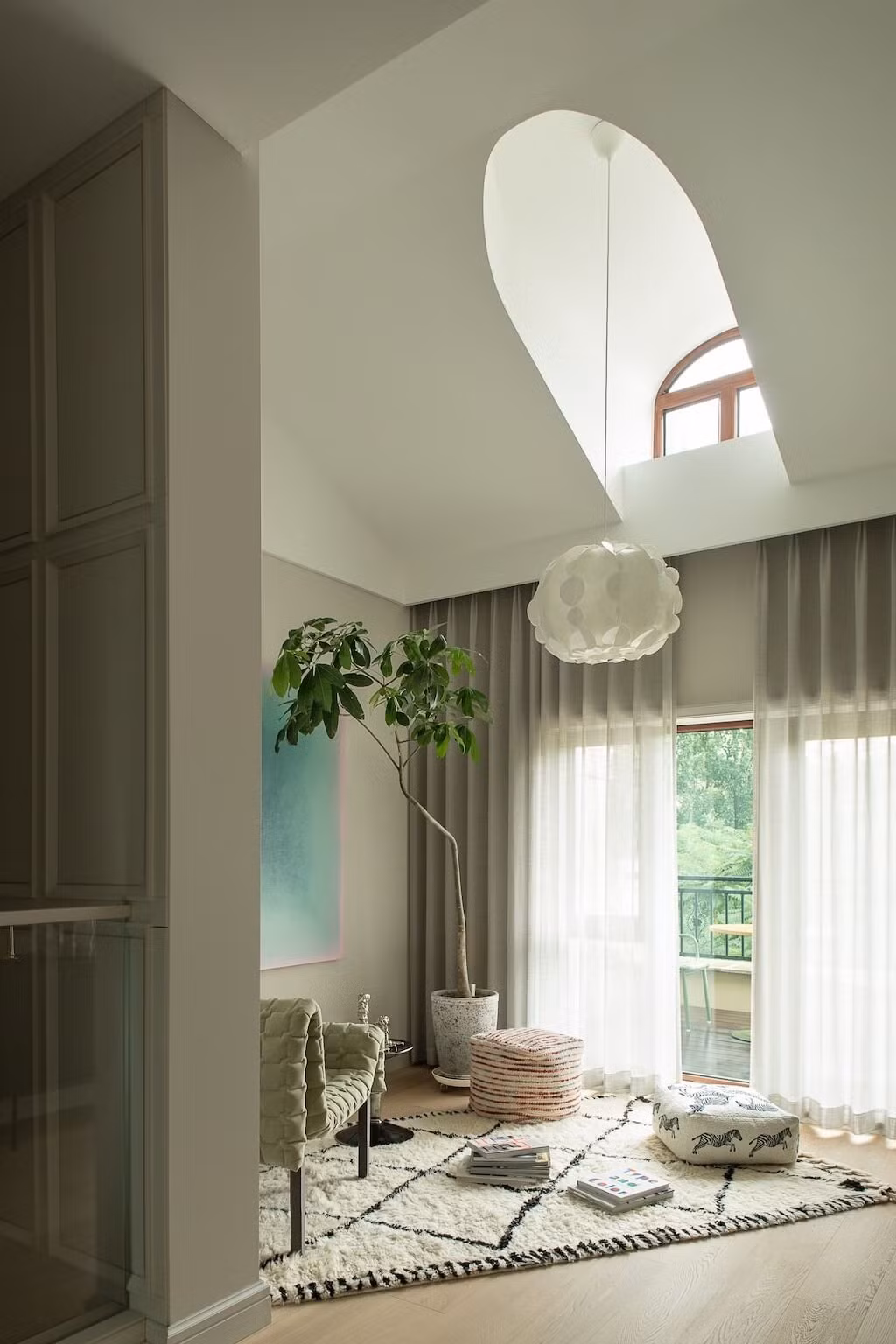 Biệt thự 400m2 ở ngoại ô "chữa lành" với vườn hoa cẩm tú cầu - 16