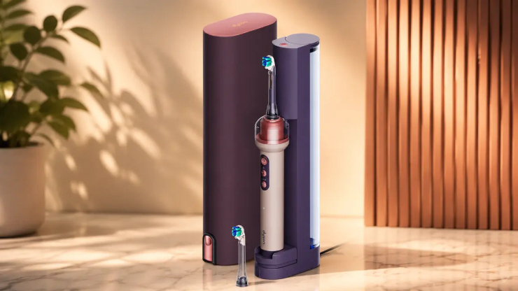 Bộ sản phẩm bàn chải thông minh Dyson CameraJet.