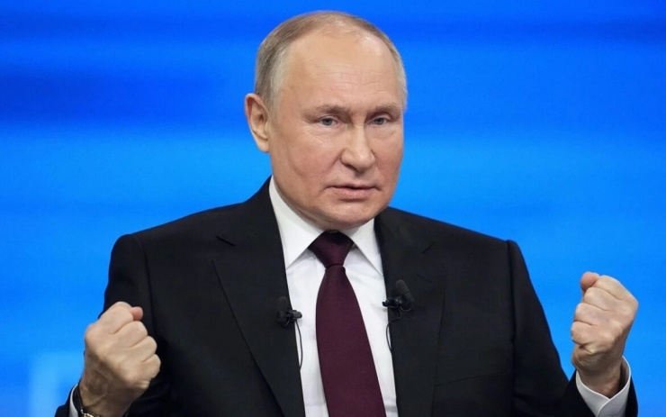 Tổng thống Nga Putin. Ảnh: AP.