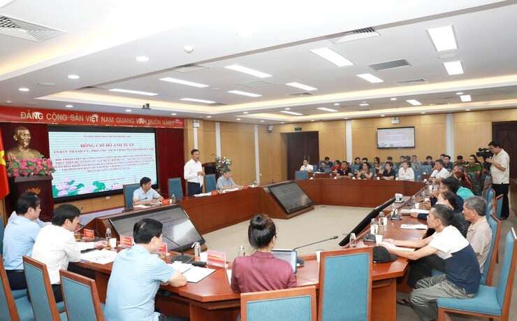 Quang cảnh buổi đối thoại. Ảnh: UBND TP. Hà Nội