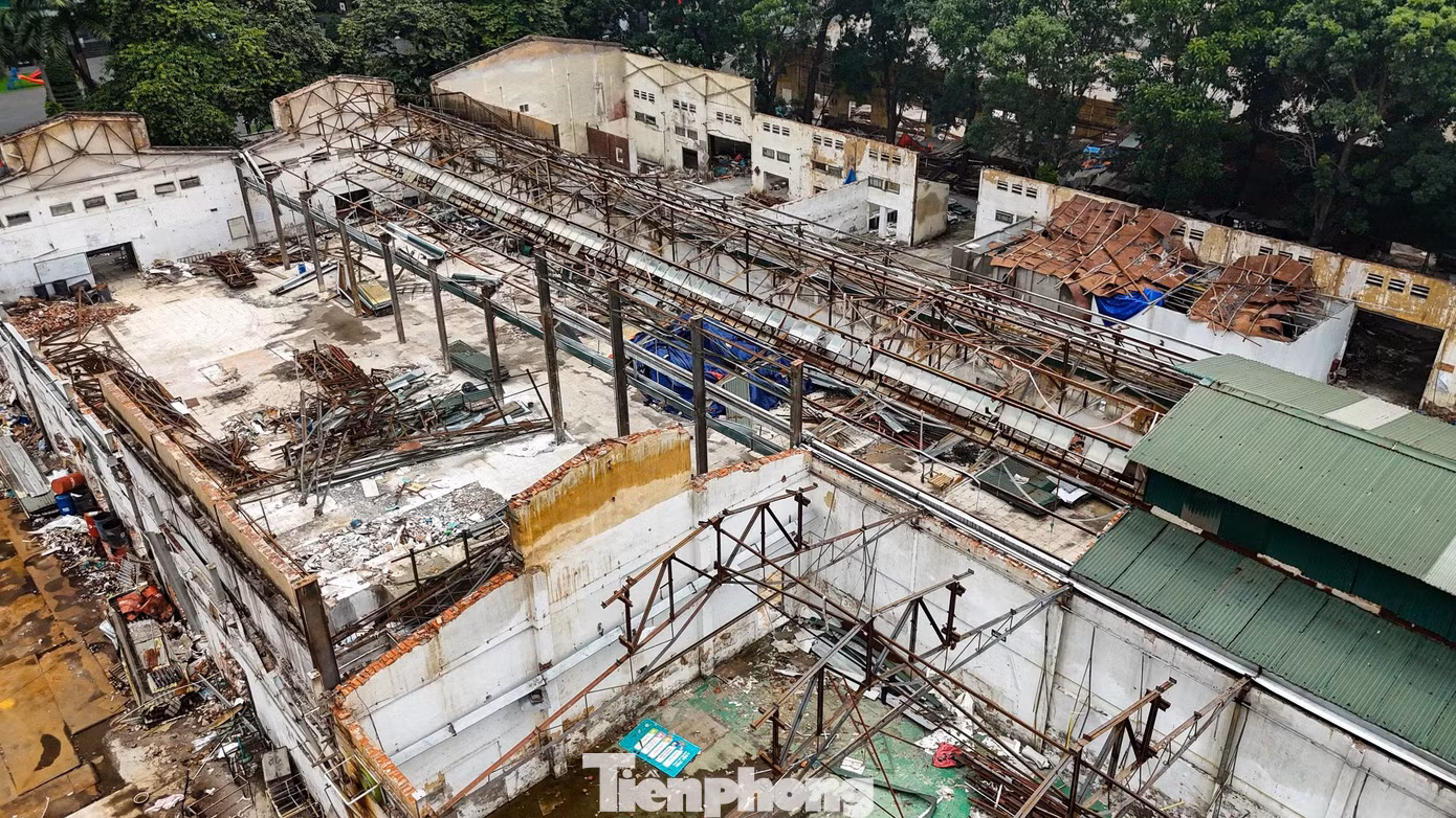 Diện mạo khu ‘đất vàng’ 3,6 ha sau khi nhà máy Giầy Thượng Đình tháo dỡ - 7