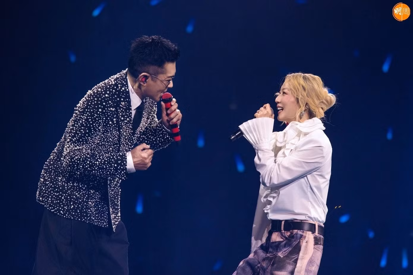Cổ Thiên Lạc trong đêm nhạc My First Show hồi tháng 8.