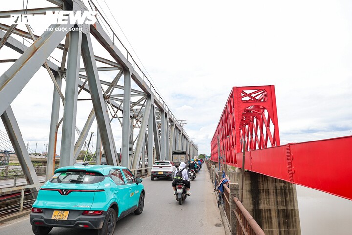 Cận cảnh cầu hơn 1.800 tỷ đồng ở Hà Nội chuẩn bị hợp long sau 3 năm thi công - 8