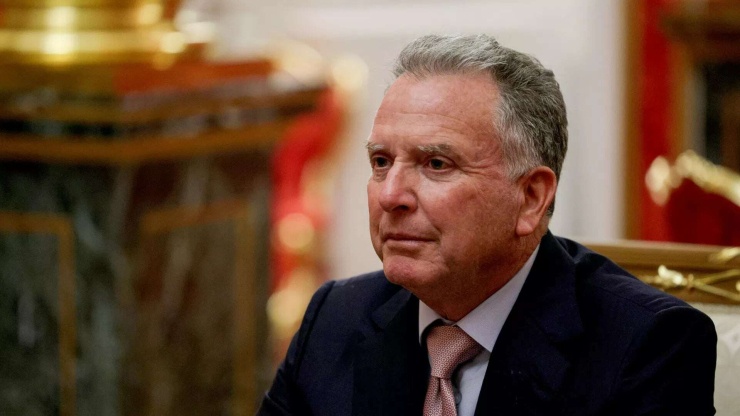 Đặc phái viên Mỹ Steven Witkoff trong cuộc gặp với Tổng thống Nga Vladimir Putin. Ảnh RIA