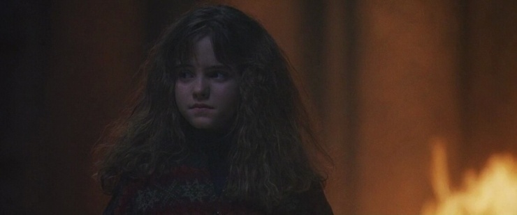 Emma Watson trong vai Hermione Granger, nhân vật đưa cô trở thành một trong những ngôi sao trẻ nổi tiếng nhất thế giới.