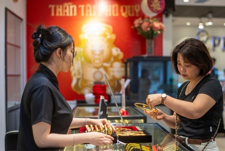 Giá vàng hồi phục nhẹ. (Ảnh: Minh Đức).